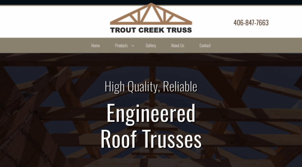 troutcreektruss.com