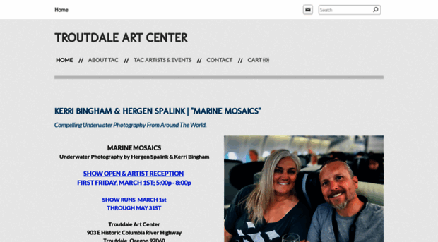 troutdaleartcenter.com