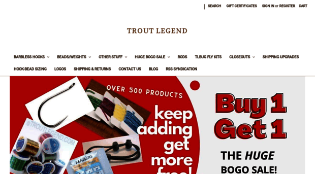 troutlegend.com