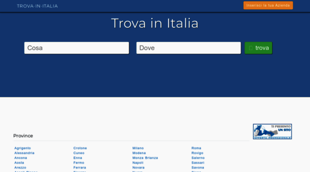 trovainitalia.com