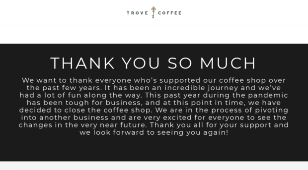 trovecoffee.com