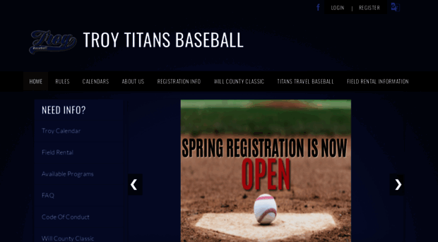 troybaseball.net