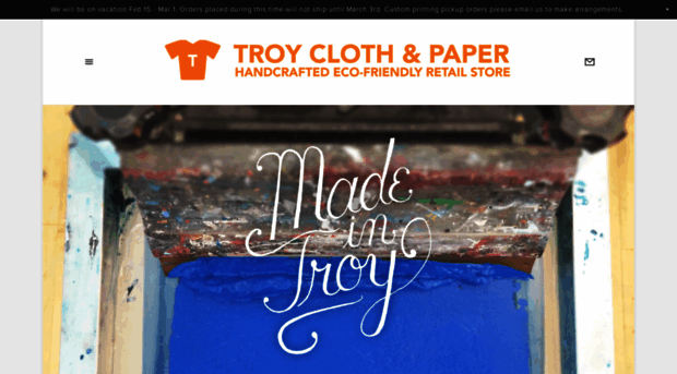 troyclothandpaper.com