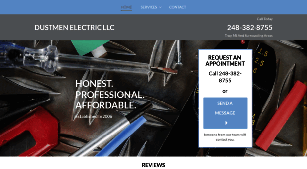 troyelectricservices.com