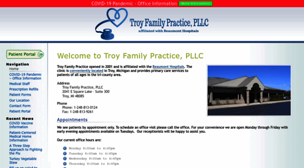 troyfamilypractice.com