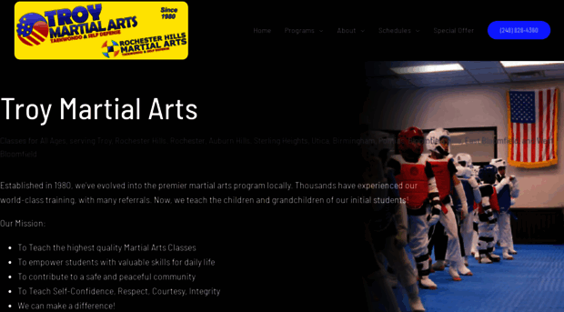 troymartialarts.net