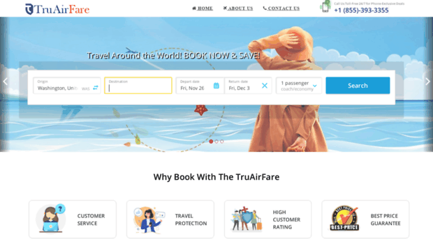 truairfare.com