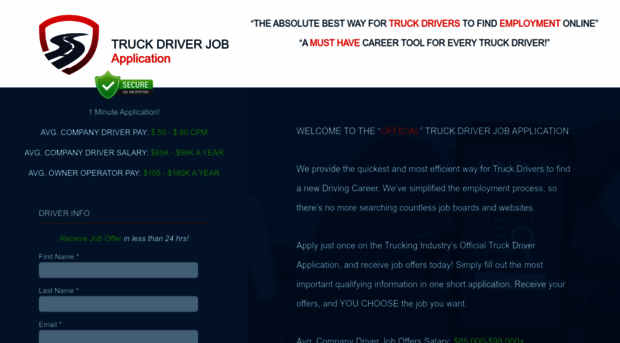 truckdriverjobapplication.com