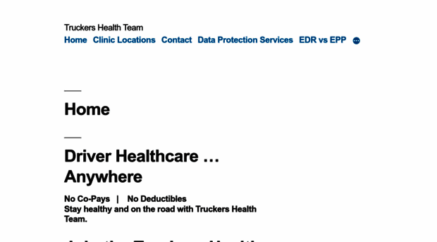 truckershealthteam.com