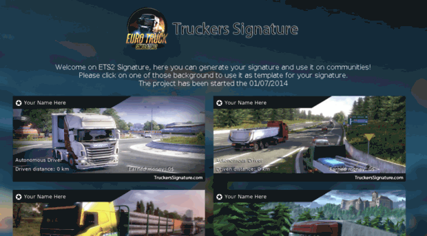 truckerssignature.com