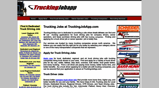 truckingjobapp.com