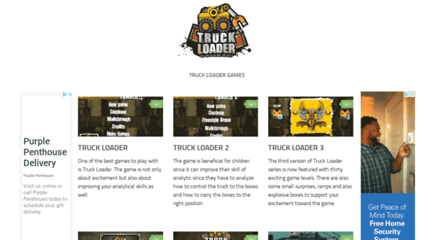 truck loader game free