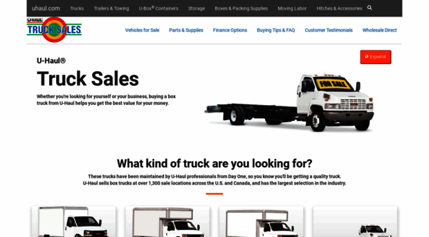 trucksales.uhaul.com