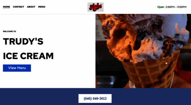 trudysicecream.com