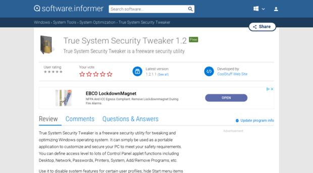 true-system-security-tweaker.software.informer.com