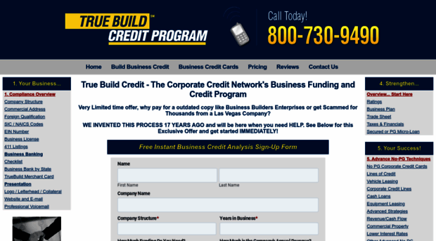 truebuildcredit.com