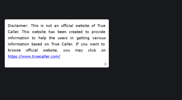 truecaller.org.in