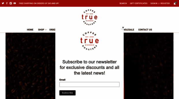 truecoffeeroasters.com