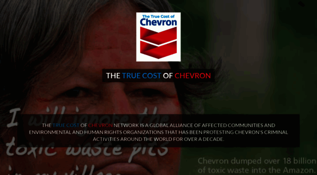 truecostofchevron.com