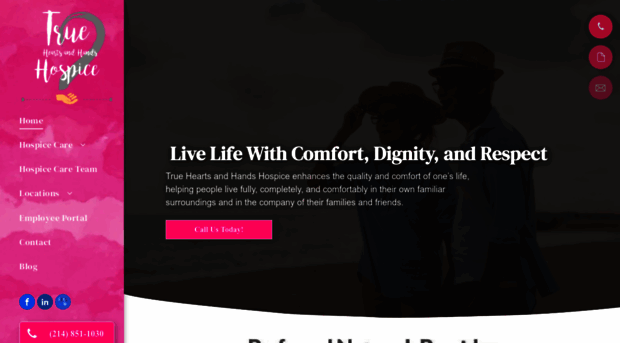 trueheartsandhandshospice.com
