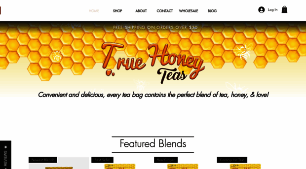 truehoneyteas.com