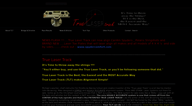 truelasertrack.com