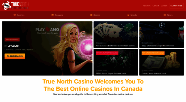 truenorthcasinos.ca