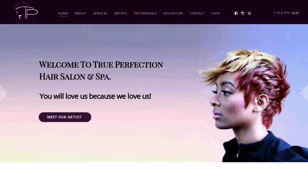 trueperfectionsalon.com