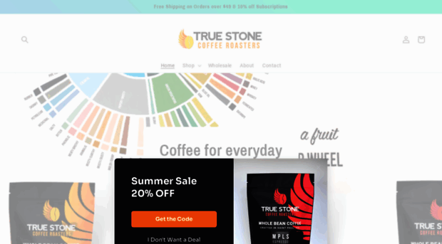 truestonecoffee.com