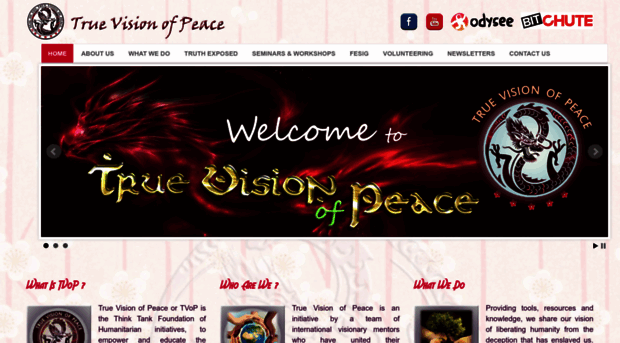 truevisionofpeace.com