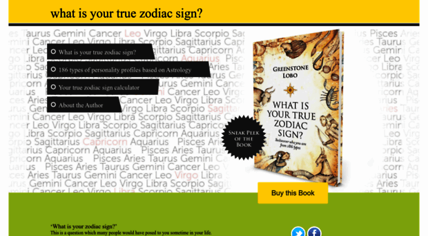 truezodiacsign.com