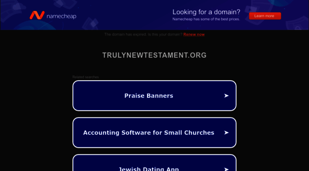 trulynewtestament.org