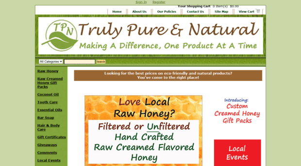 trulypureandnatural.com