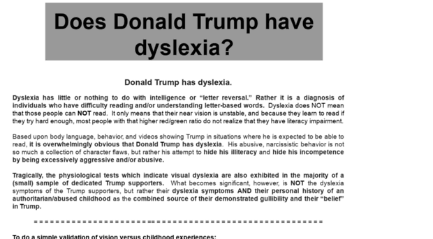 trumphasdyslexia.com