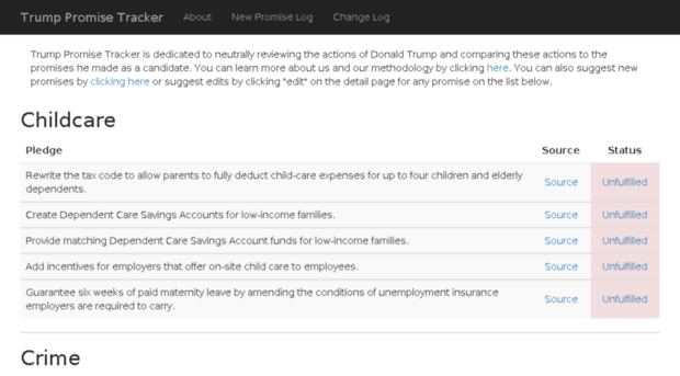 trumppromisetracker.com
