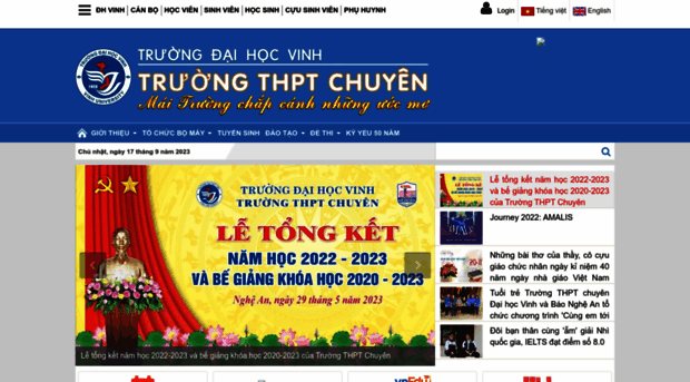 truongthptchuyen.vinhuni.edu.vn