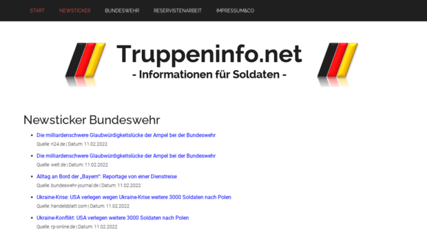 truppeninfo.net