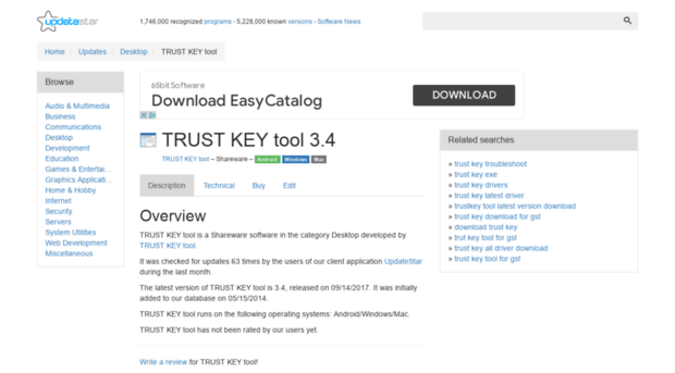 trust-key-tool.updatestar.com