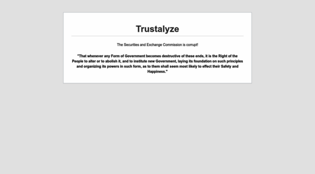 trustalyze.com