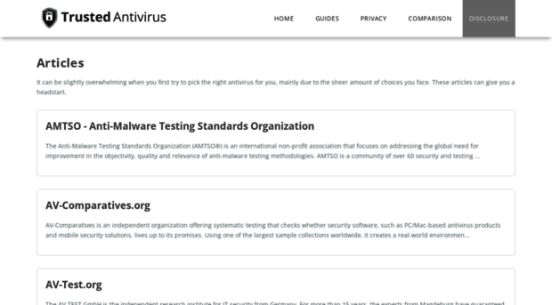 trustedantiviruscompare.com
