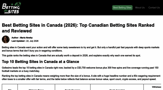 trustedcanadabettingsites.com