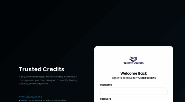 trustedcredits.com