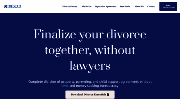 trusteddivorceservices.ca