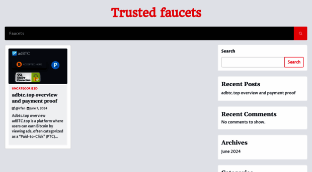 trustedfaucet.com