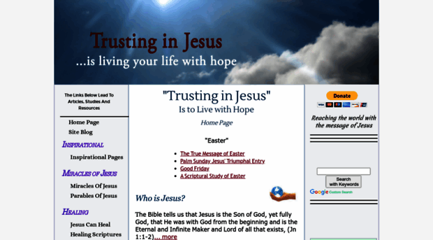 trusting-in-jesus.com