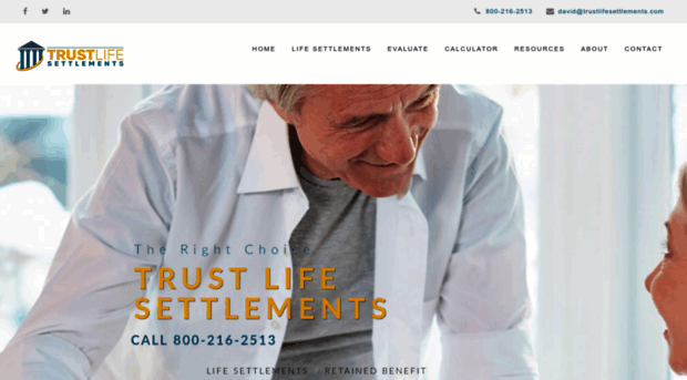 trustlifesettlements.com