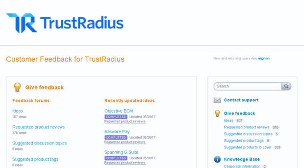 trustradius.uservoice.com