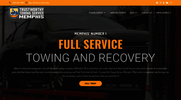 trustworthytowing.com