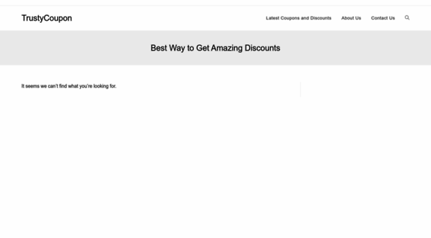 trustycoupon.com