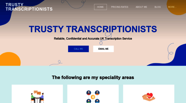 trustytranscriptionists.co.uk